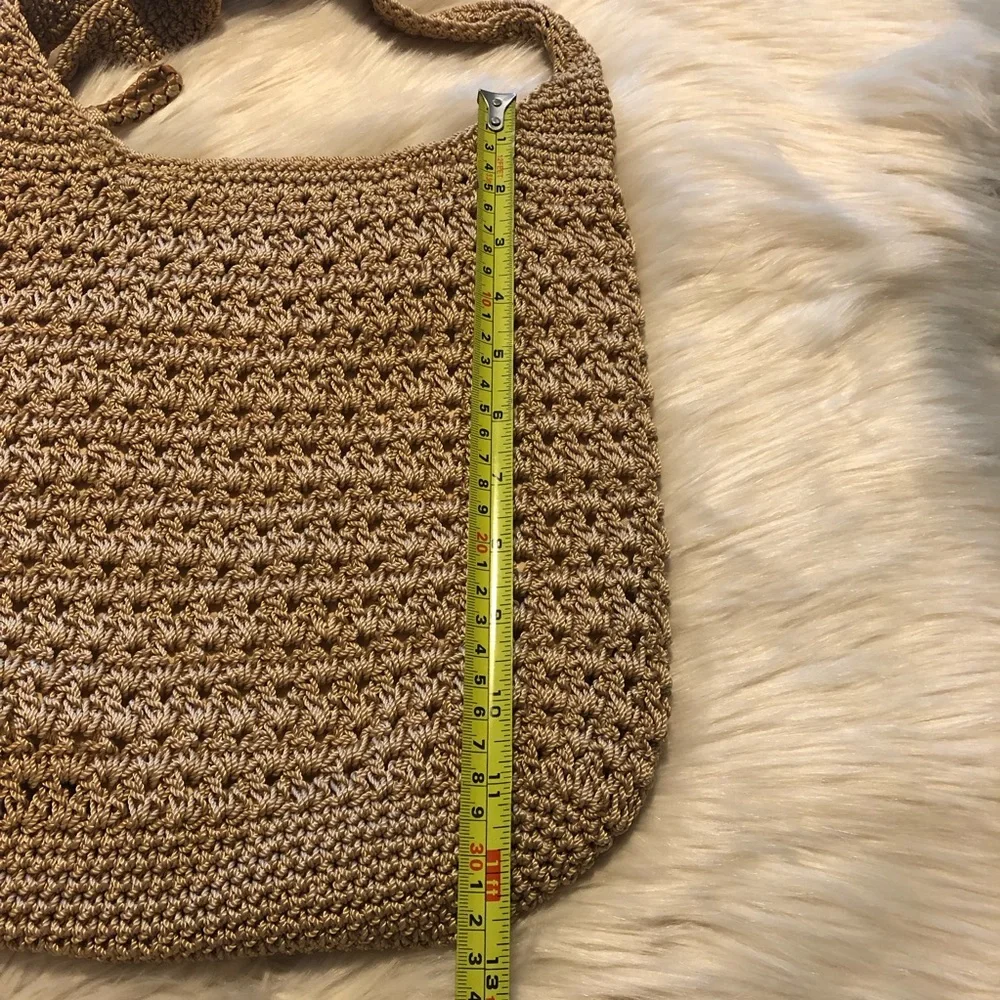 The Sak cream beige crochet crossbody handbag - Picture 11 of 14